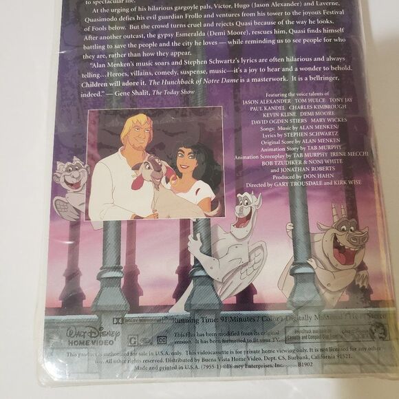 UNOPENED Disney Masterpiece Hunchback Notre Dame - Picture 11 of 16